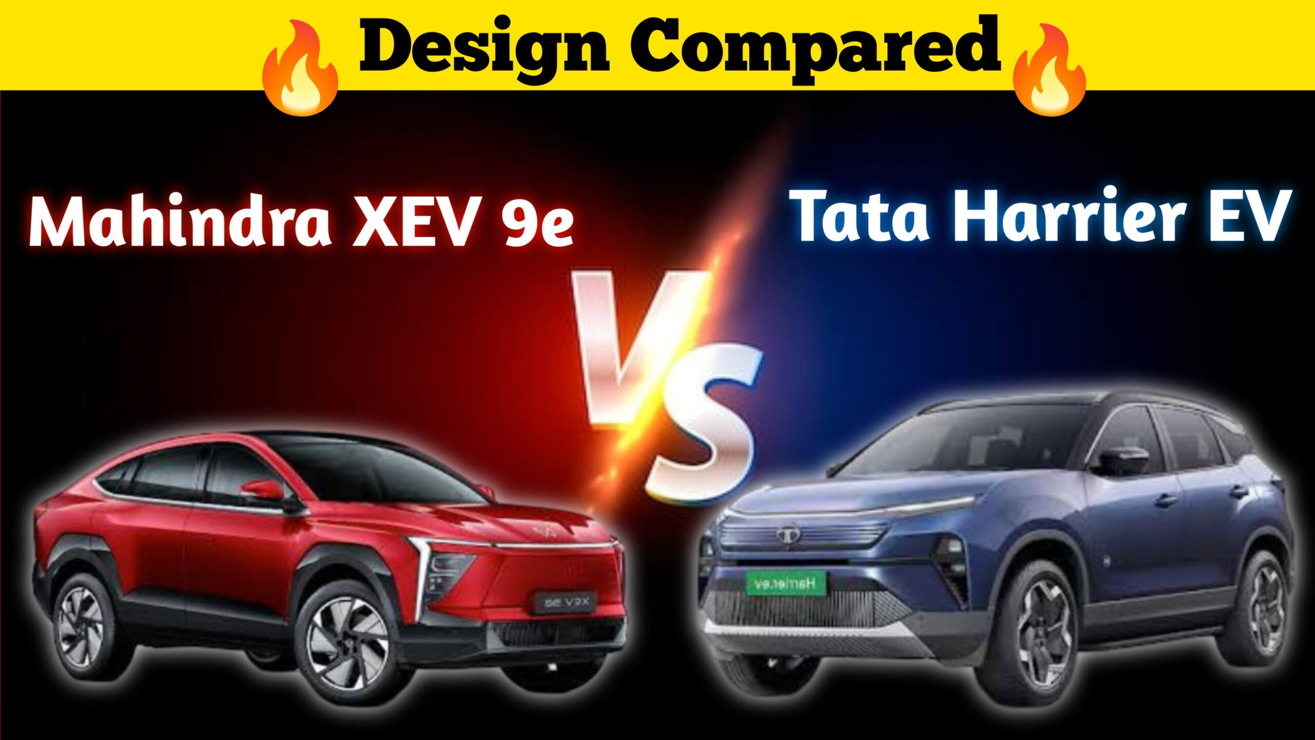 Tata Harrier EV vs Mahindra XEV 9e