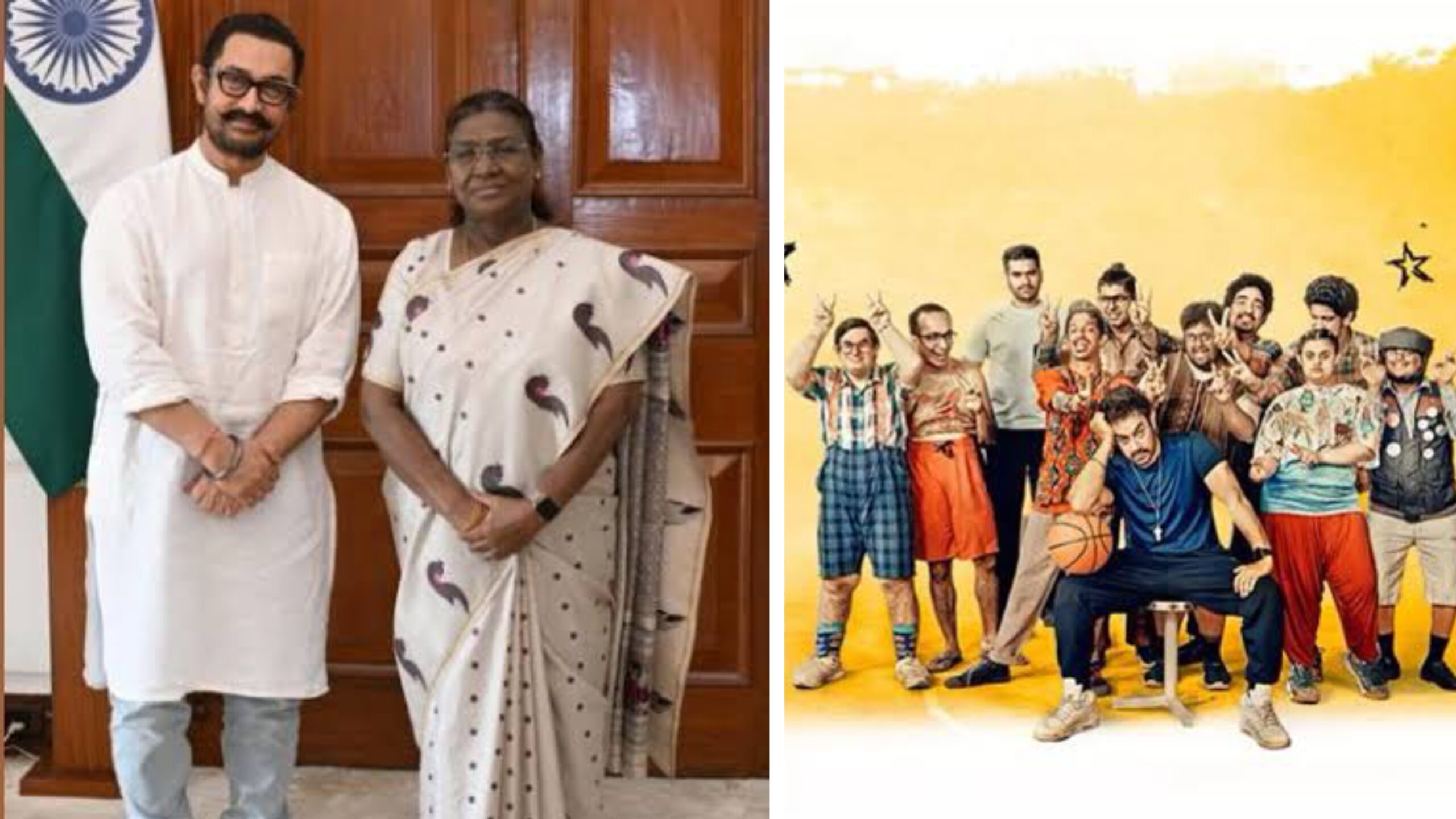 Aamir Khan Meets President Droupadi Murmu
